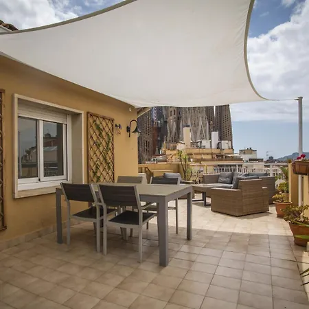 Apartment A1mar1023 Breathtaking Rooftop In Sagrada Familia *