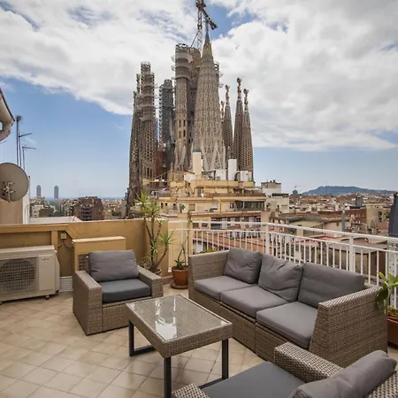 Apartment A1mar1023 Breathtaking Rooftop In Sagrada Familia *