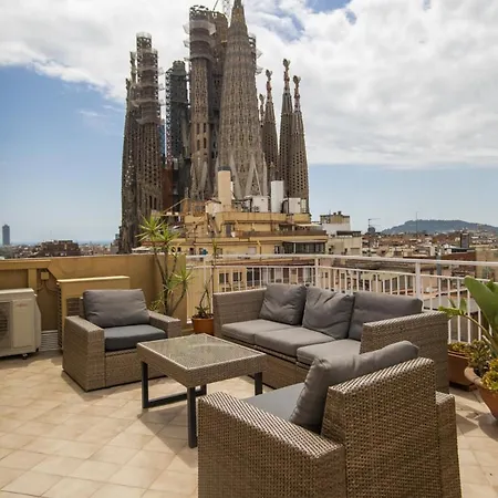 Apartment A1mar1023 Breathtaking Rooftop In Sagrada Familia Barcelona
