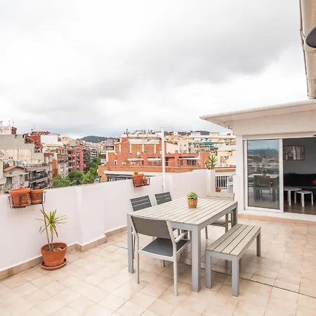 A1mar1023 Breathtaking Rooftop In Sagrada Familia Apartment *